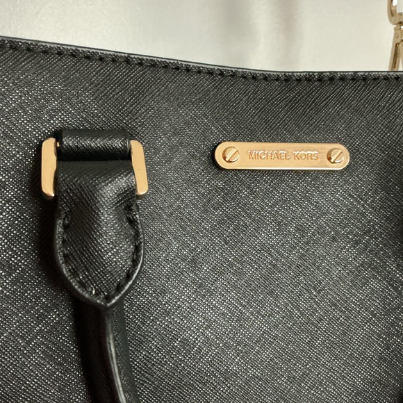 Michael Kors Black Satchel Bag - Picture 7 of 12
